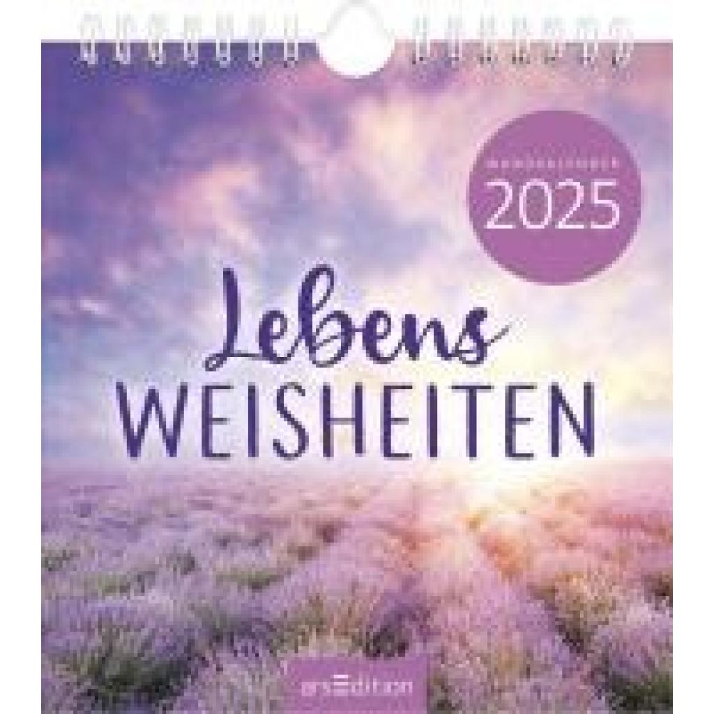 Wandkalender Lebensweisheiten 2025