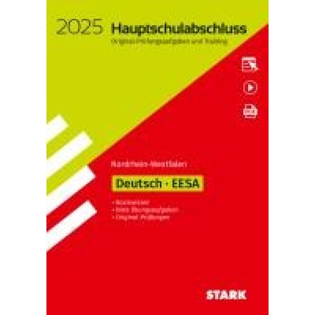 9783849060657 - STARK Original-Prüfungen und Training - Hauptschulabschluss   EESA 2025 - Deutsch - NRW