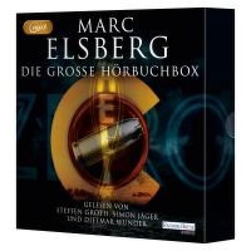 Elsberg, Marc: Die große Hörbuchbox - BLACKOUT - ZERO - HELIX - GIER - Der Fall des Präsidenten - Black Hole - °C - Cels