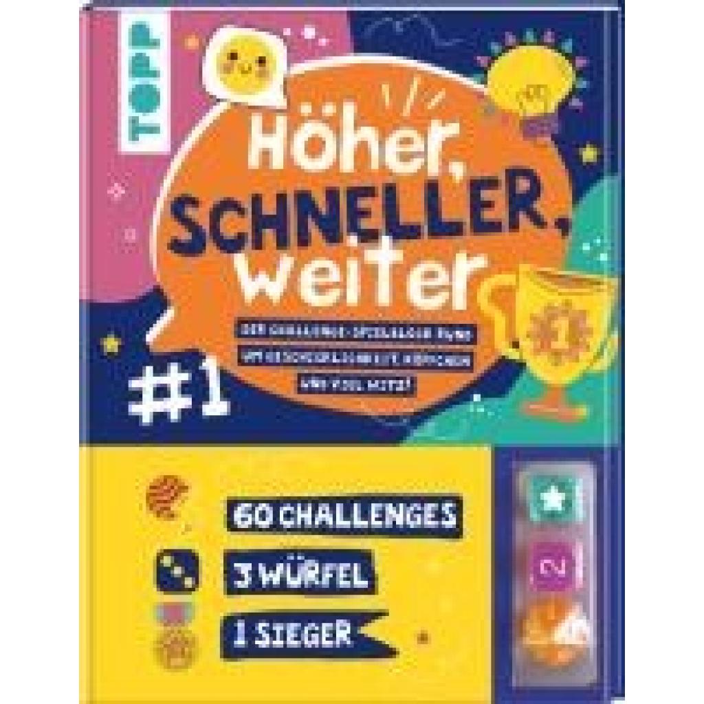 9783735891723 - Schwab Ursula Höher schneller weiter! Der Challenge-Spieleblock mit 3 Würfeln