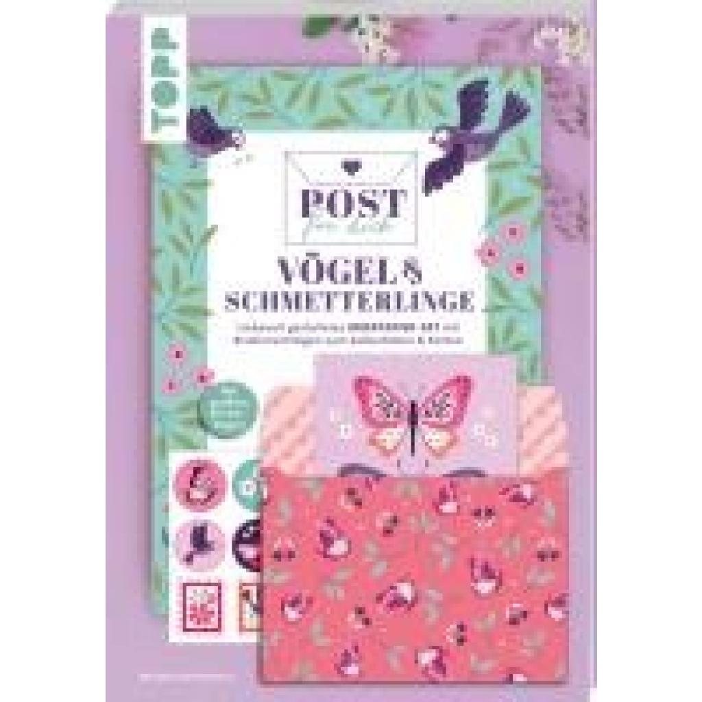 9783735853257 - Buch Post für dich Vögel+Schmetterlinge 9783735853257 Topp 9783735853257 - Buch Post für dich Vögel+Schmetterlinge 9783735853257 Topp