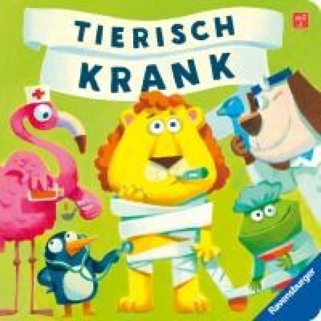9783473418916 - Orso Kathrin Lena Tierisch krank - lustiges Pappbilderbuch ab 2 Jahren