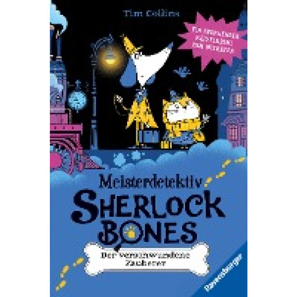 9783473409228 - Collins Tim Meisterdetektiv Sherlock Bones Ein spannender Rätselkrimi zum Mitraten Band 3 Der verschwundene Zauberer
