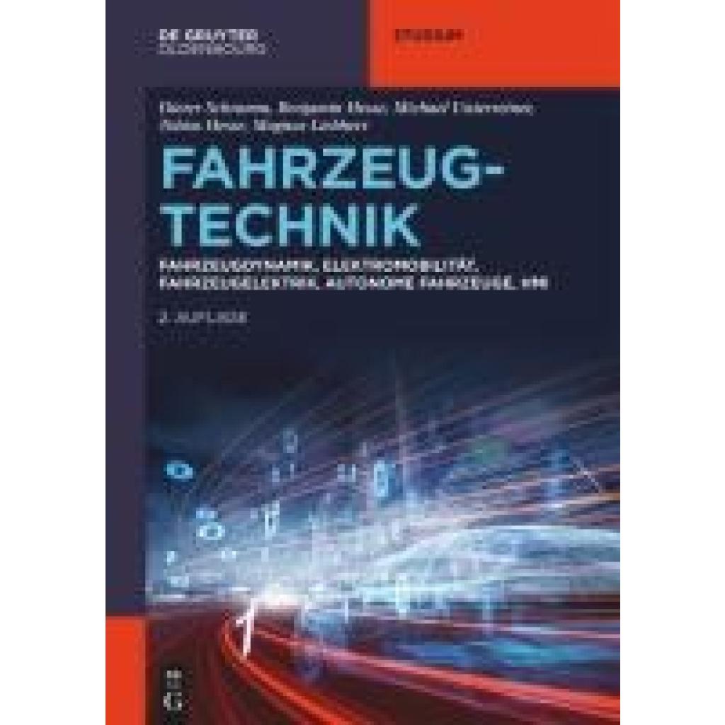 9783111335841 - Schramm Dieter Fahrzeugtechnik 9783111335841 - Schramm Dieter Fahrzeugtechnik