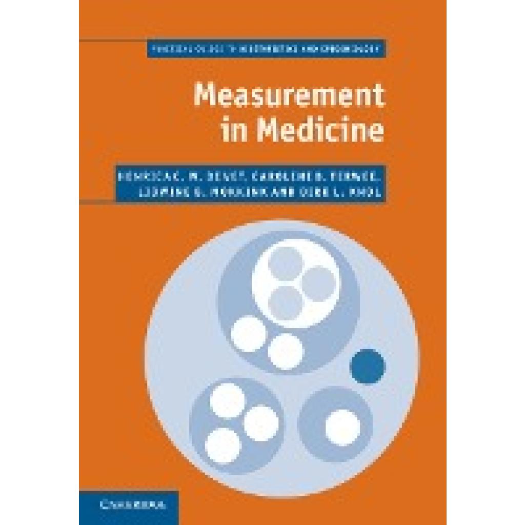 de, Henrica C. W.: Measurement in Medicine