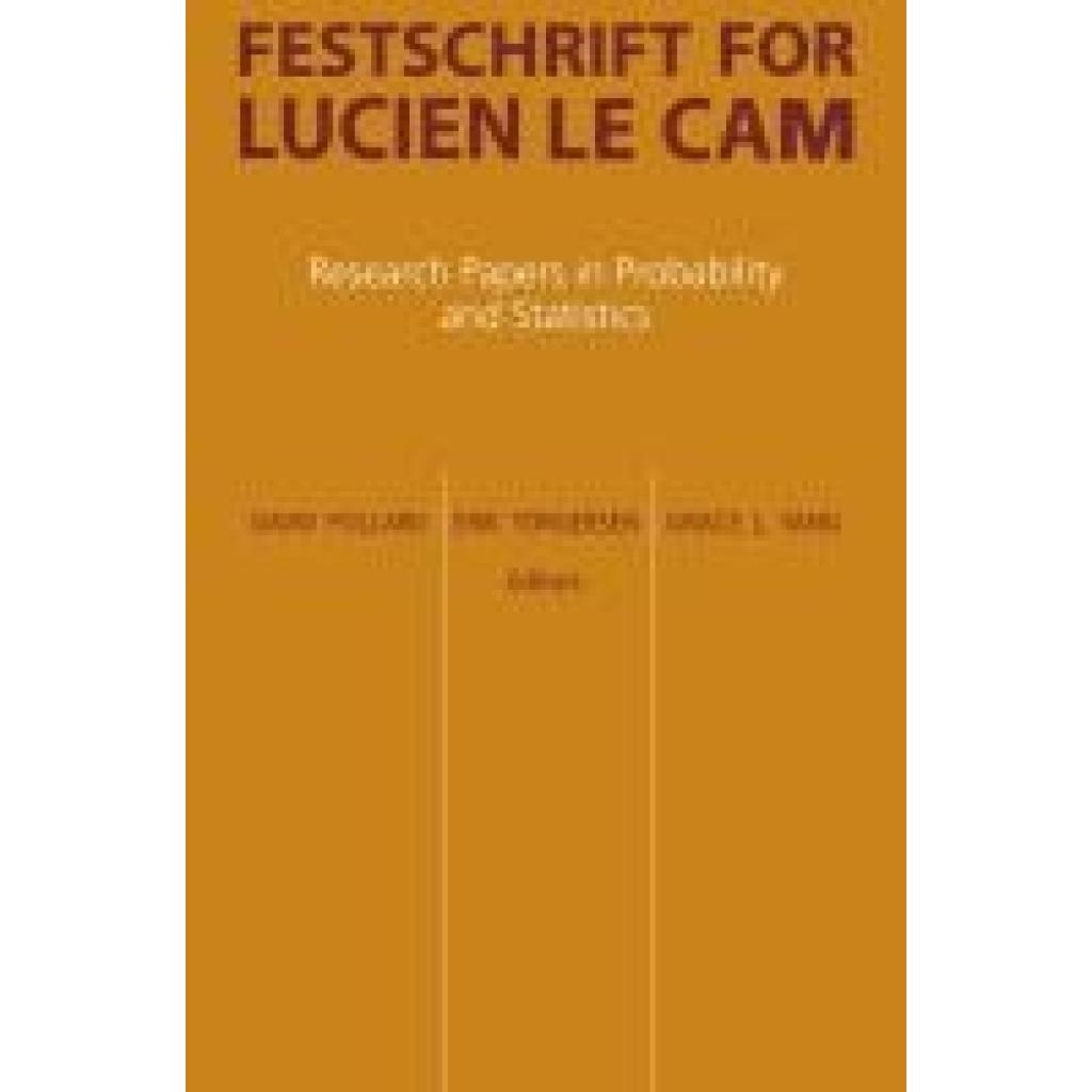 Festschrift for Lucien Le Cam