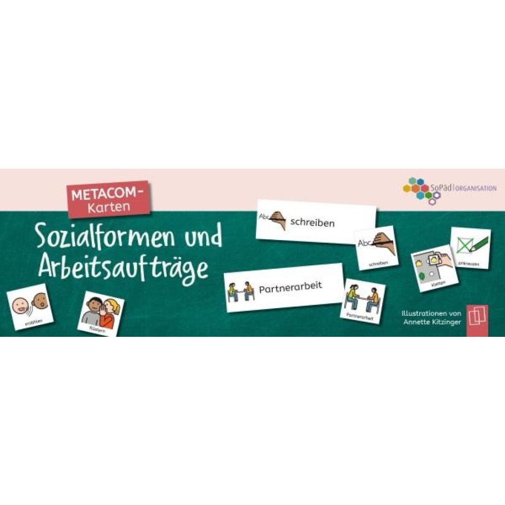 9783834665904 - METACOM-Karten Sozialformen und Arbeitsaufträge Box