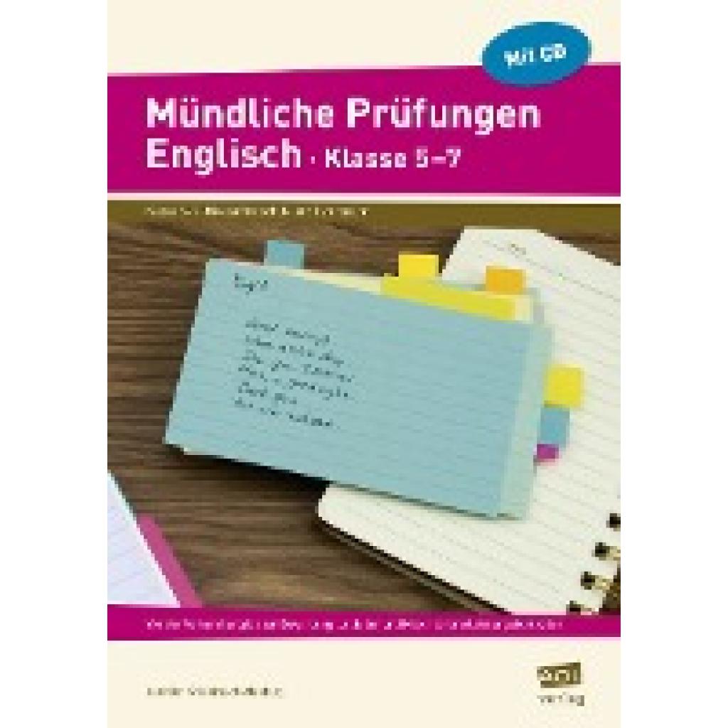 9783403104353 - Mündliche Prüfungen Englisch - Klasse 5-7 m 1 CD-ROM - Jennifer Kriebitzsch-Neuburg Kartoniert (TB)