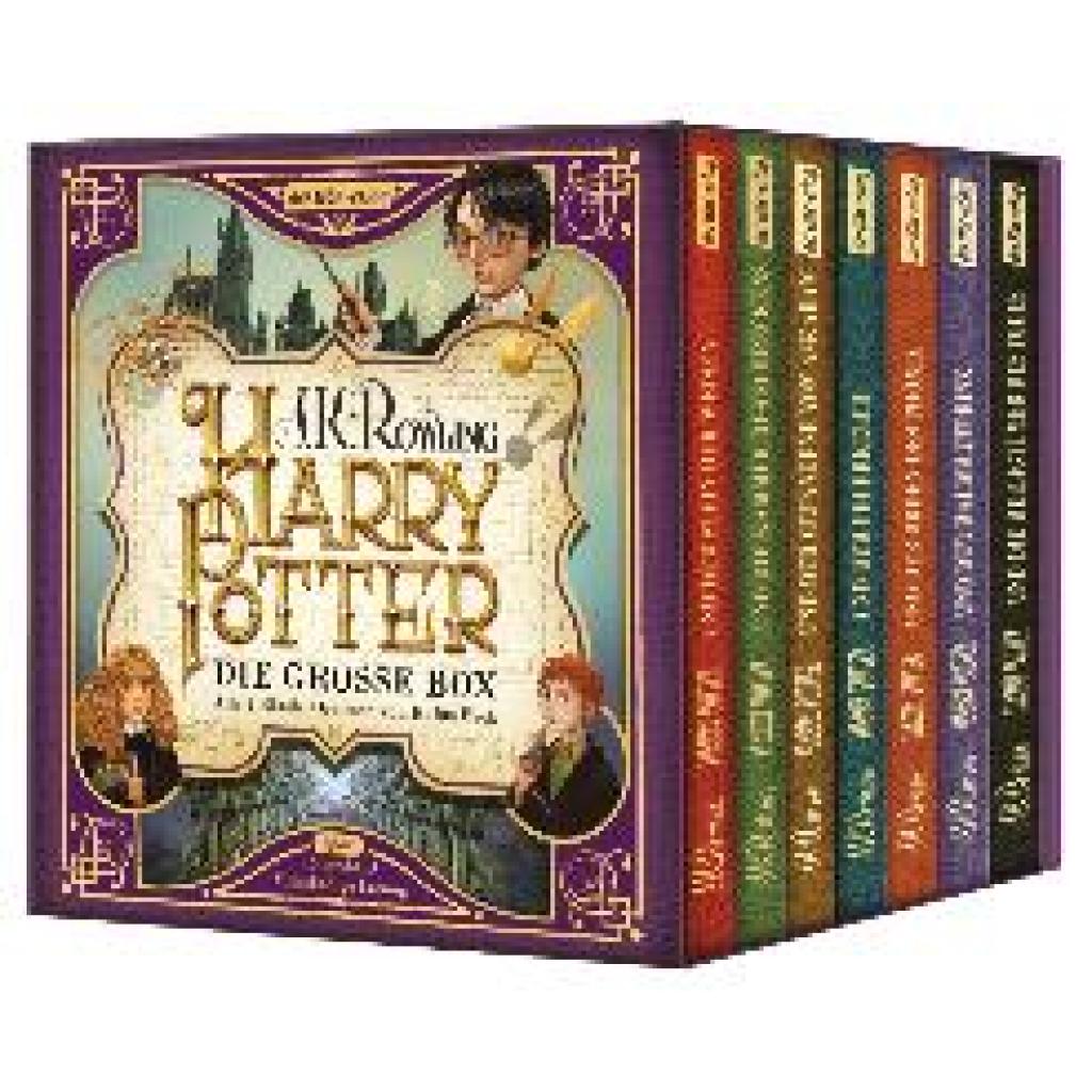 9783844530537 - Harry Potter Die große Box Alle 7 Bände 14 Audio-CD 14 MP3 - JK Rowling (Hörbuch)