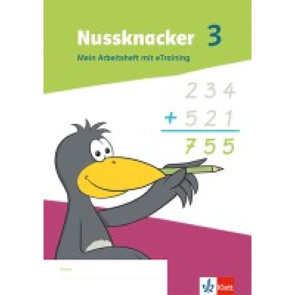 9783122536626 - Nussknacker 3 Arbeitsheft mit eTraining Klasse 3