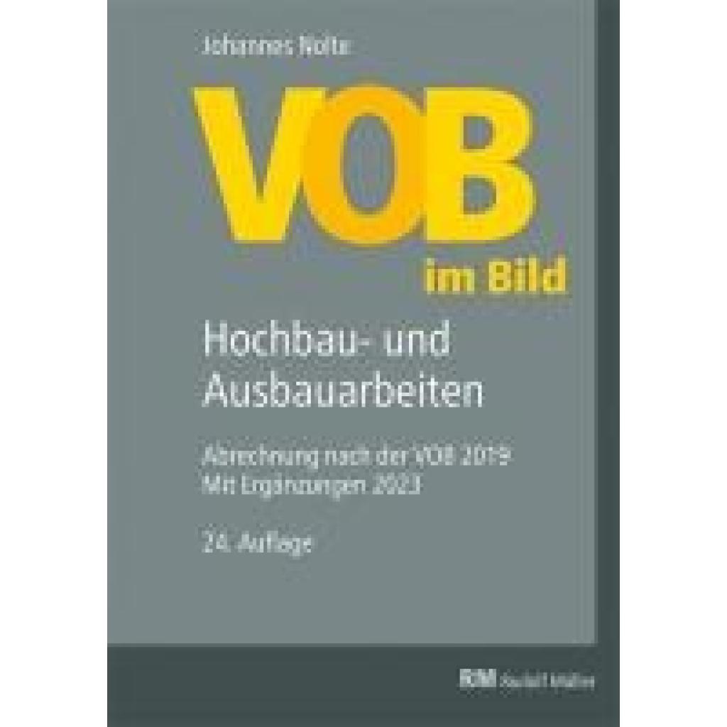 9783481047863 - Nolte Johannes VOB im Bild - Hochbau- und Ausbauarbeiten