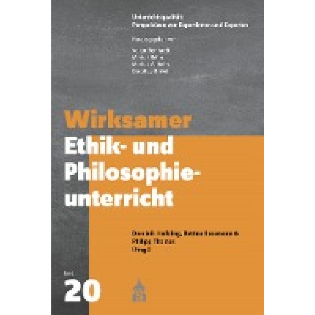 9783834022486 - Wirksamer Ethik- und Philosophieunterricht Taschenbuch