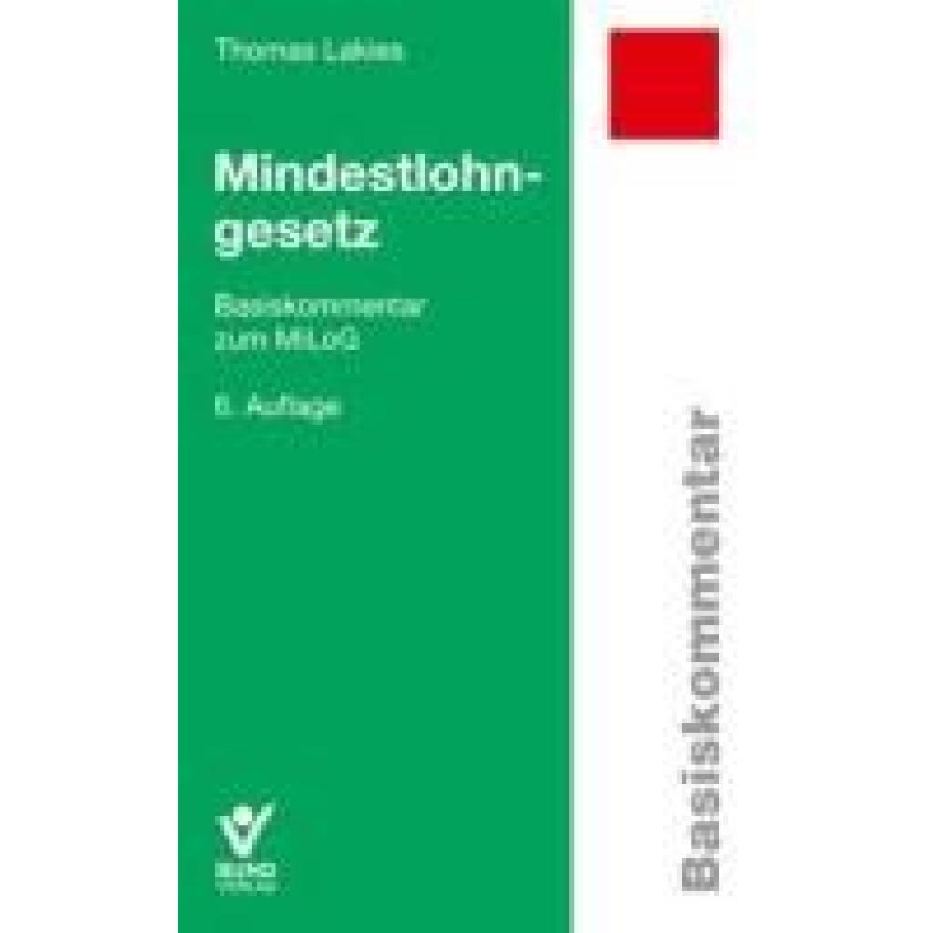 9783766374639 - Lakies Thomas Mindestlohngesetz 9783766374639 - Lakies Thomas Mindestlohngesetz