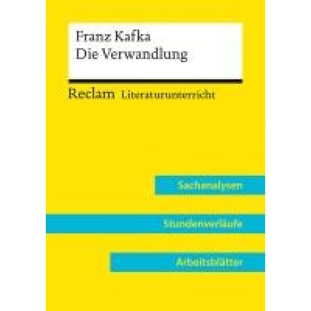 9783150158159 - Franz Kafka Die Verwandlung (Lehrerband) Mit Downloadpaket (Unterrichtsmaterialien) - Ralf Kellermann Taschenbuch