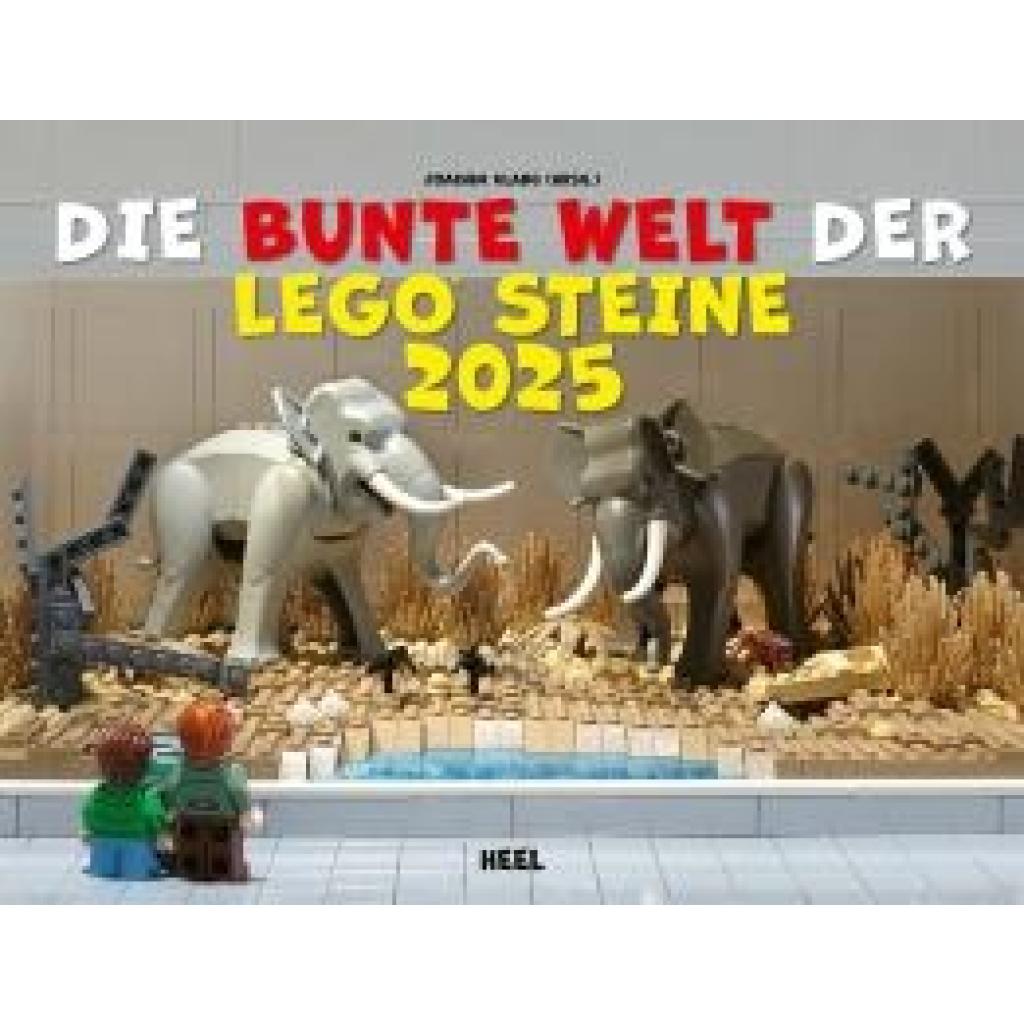 Klang, Joachim: Die bunte Welt der LEGO® Steine Kalender 2025 Wandkalender