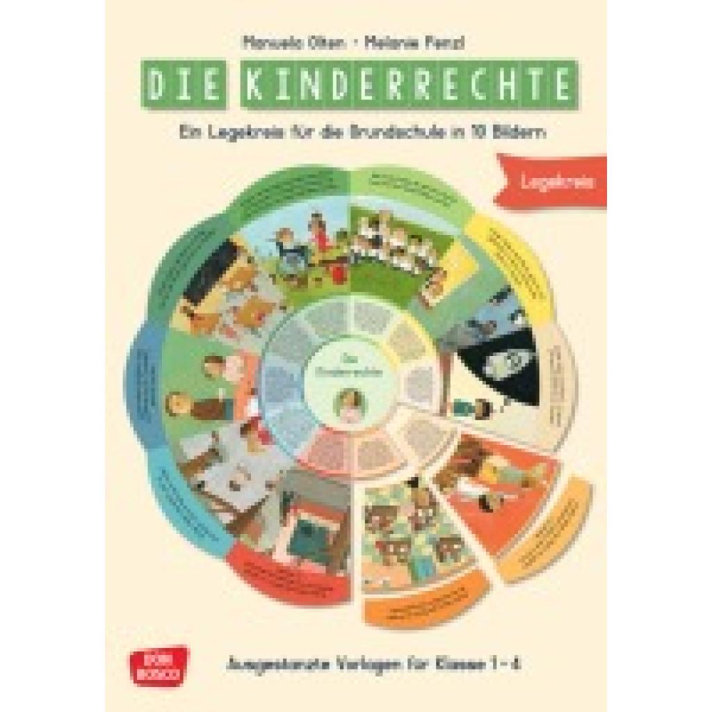 4260694922590 - Fenzl Melanie Die Kinderrechte Ein Legekreis für die Grundschule in 10 Bildern