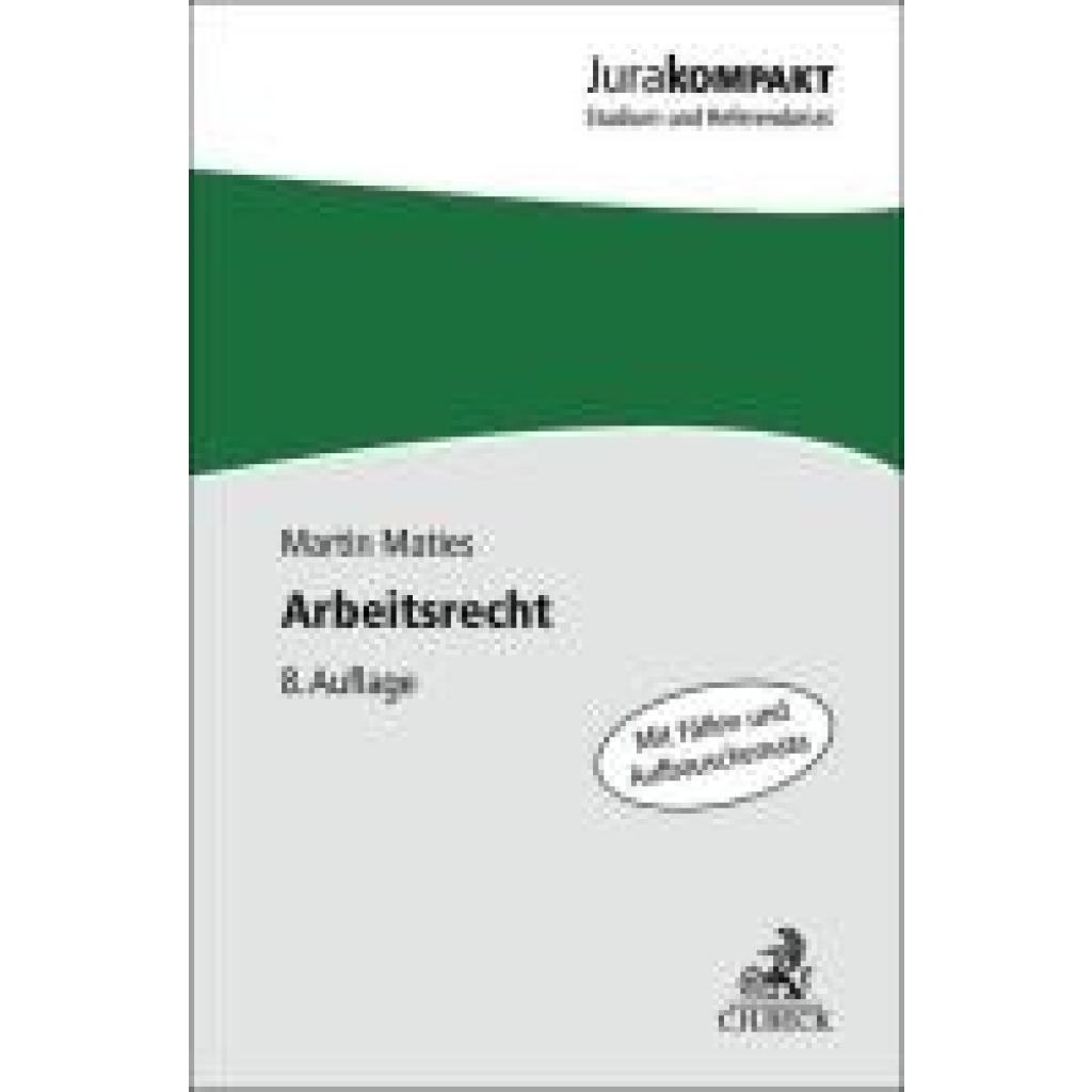 9783406825422 - Maties Martin Arbeitsrecht