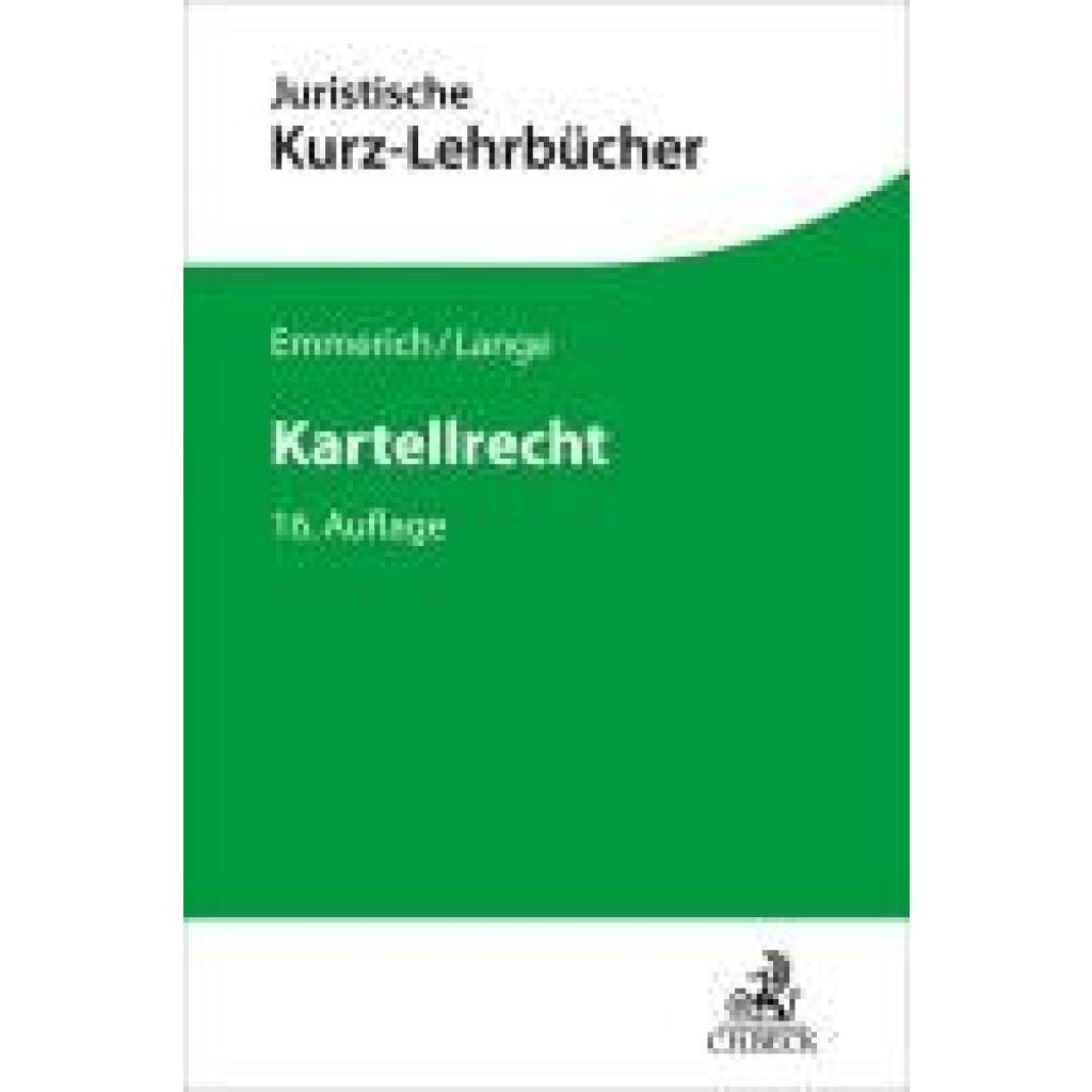 9783406819810 - Emmerich Volker Kartellrecht