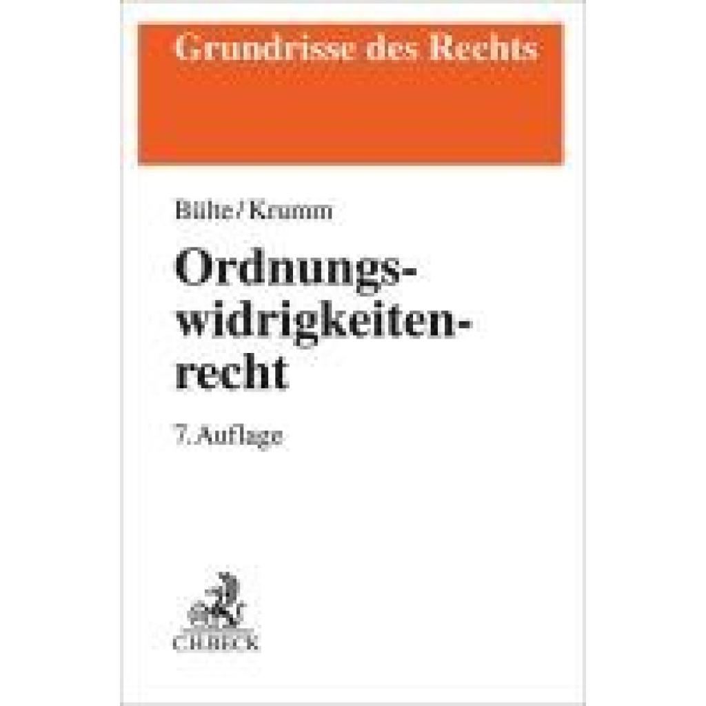 Bohnert, Joachim: Ordnungswidrigkeitenrecht