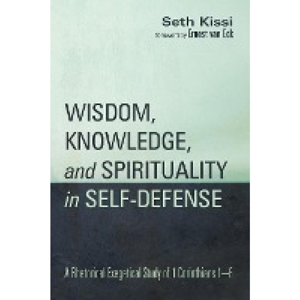 Kissi, Seth: Wisdom, Knowledge, and Spirituality in Self-defense
