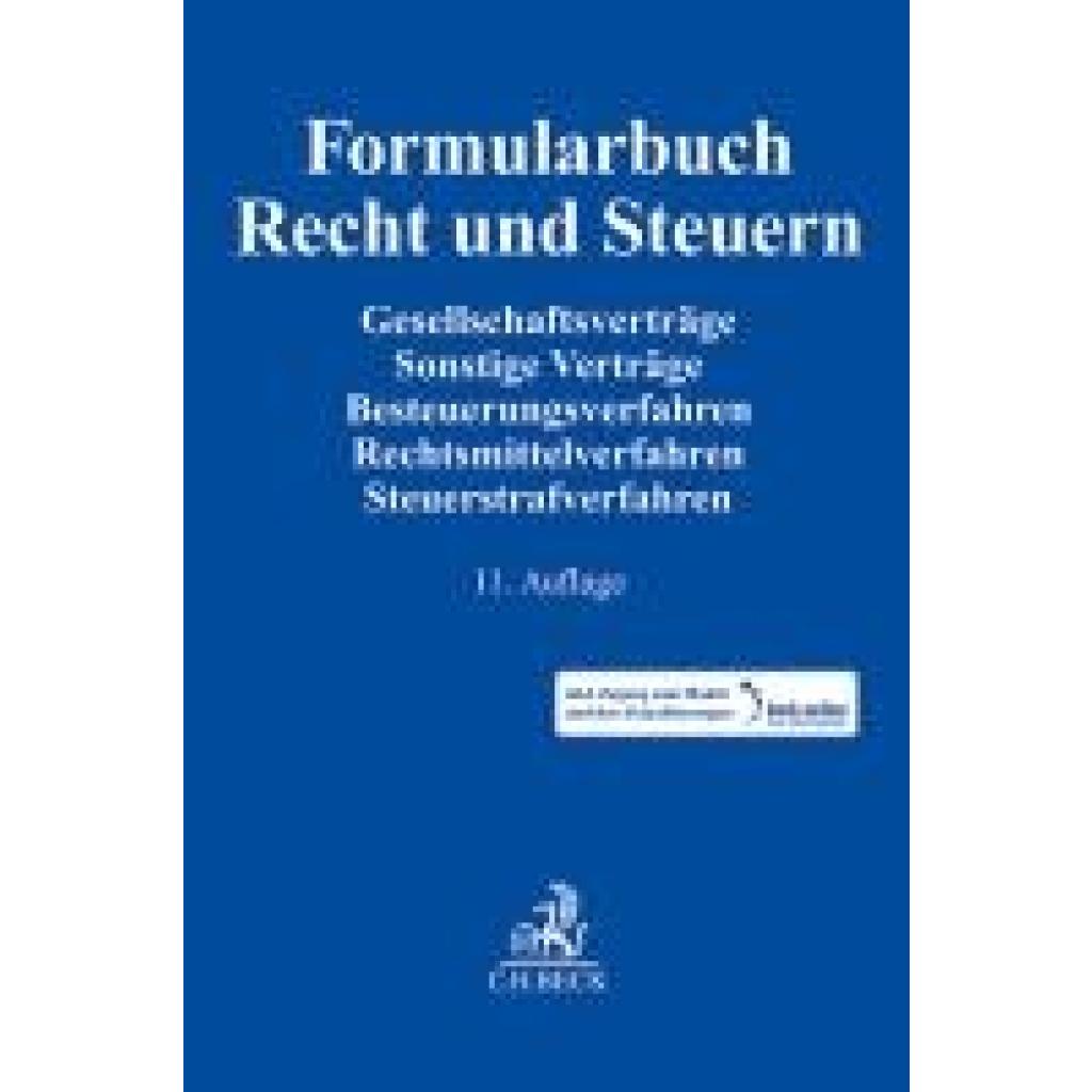 9783406812248 - Formularbuch Recht und Steuern 9783406812248 - Formularbuch Recht und Steuern