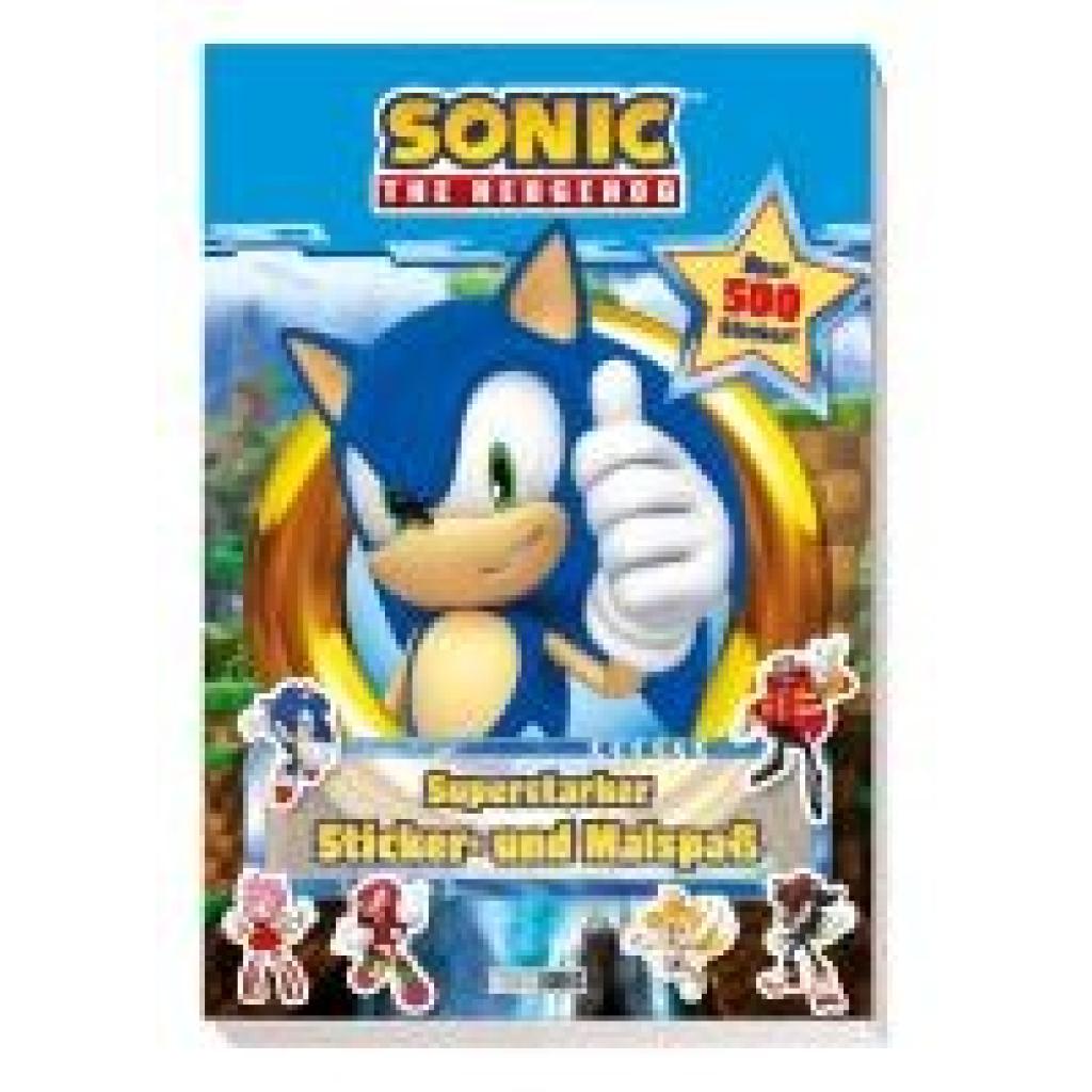 9783833244735 - Sonic The Hedgehog Superstarker Sticker - und Malspaß - Panini Kartoniert (TB)