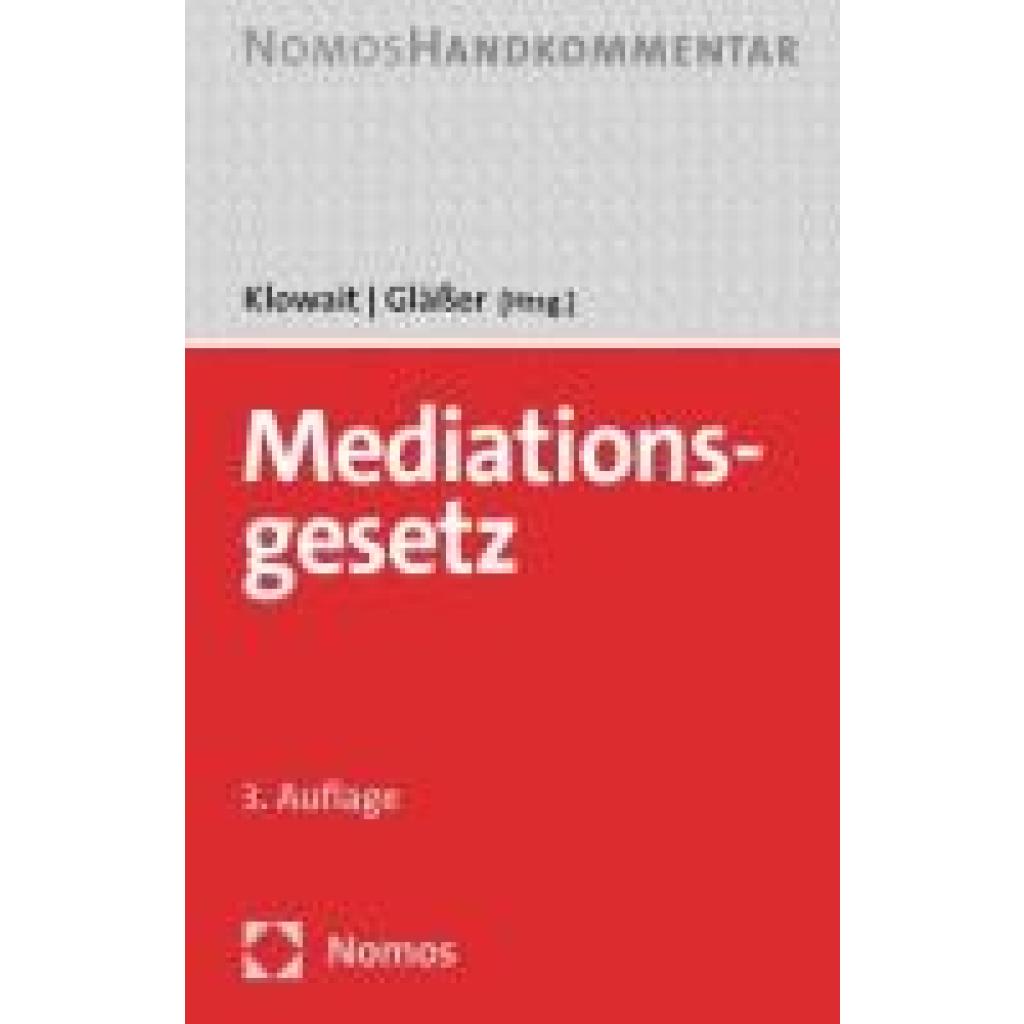 9783756002887 - Mediationsgesetz 9783756002887 - Mediationsgesetz