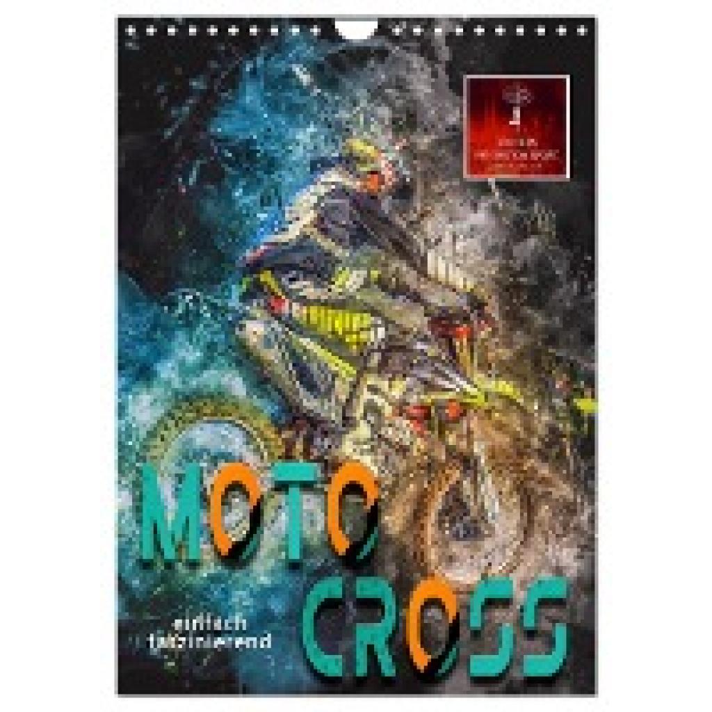 Roder, Peter: Motocross - einfach faszinierend (Wandkalender 2025 DIN A4 hoch), CALVENDO Monatskalender