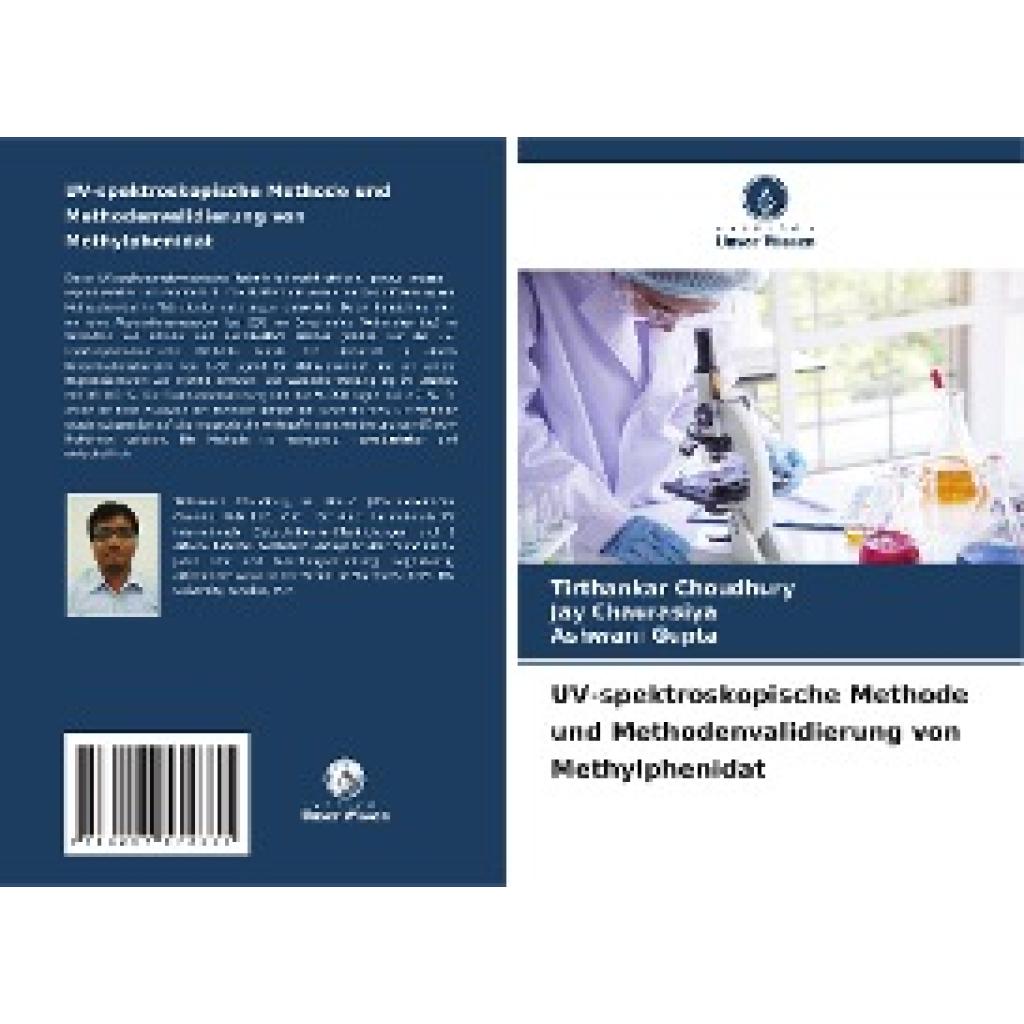 Choudhury, Tirthankar: UV-spektroskopische Methode und Methodenvalidierung von Methylphenidat