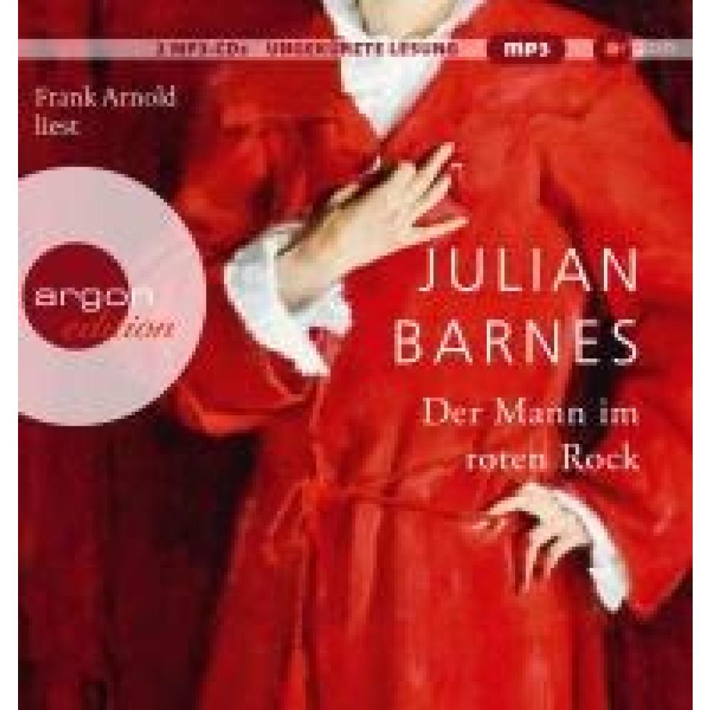 9783839818268 - argon edition - Der Mann im roten Rock2 Audio-CD 2 MP3 - Julian Barnes (Hörbuch)