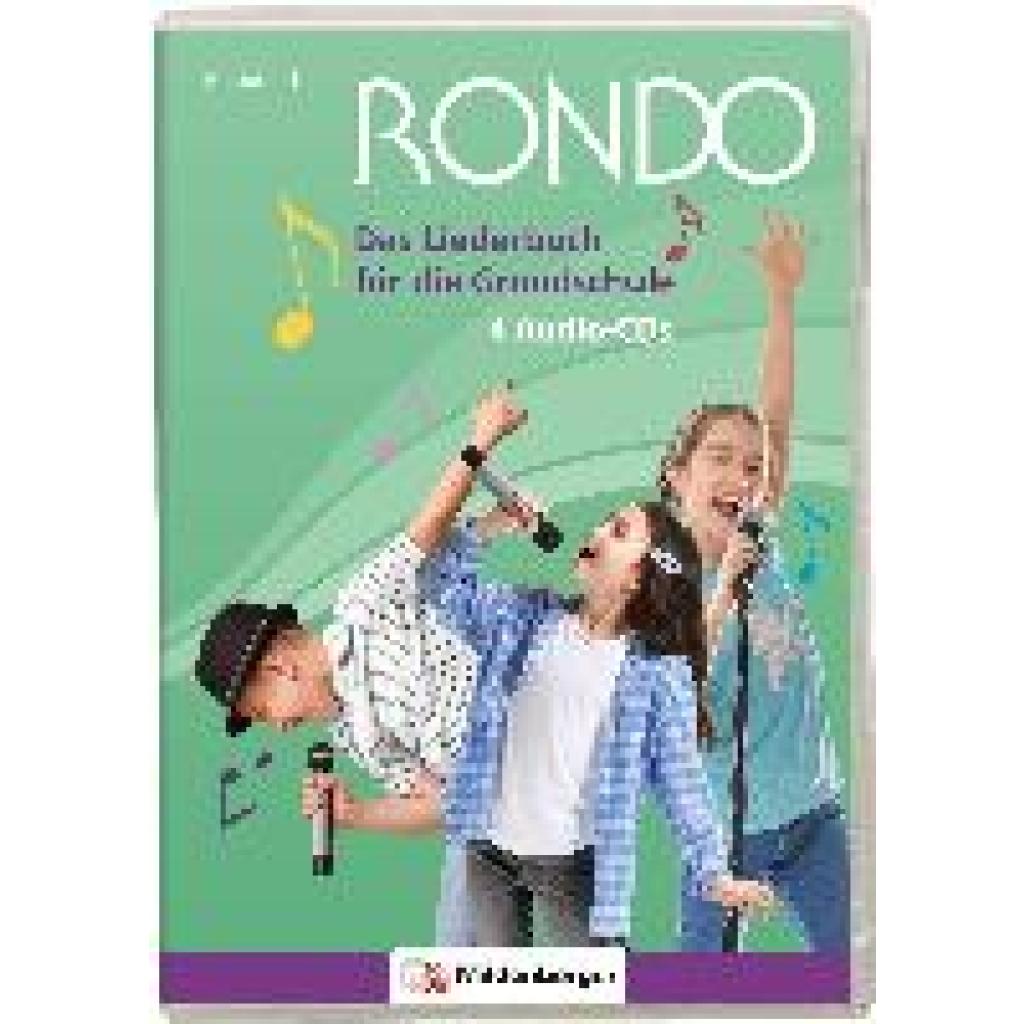 RONDO - Das Liederbuch für die Grundschule - 4 Audio CDs