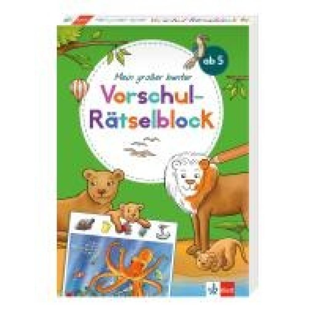 9783129497531 - Klett Mein großer bunter Vorschul-Rätselblock 9783129497531 - Klett Mein großer bunter Vorschul-Rätselblock