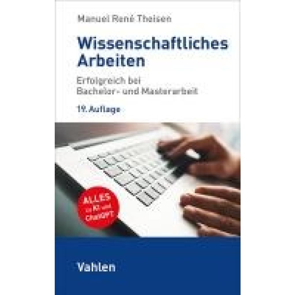 9783800674725 - Theisen Manuel René Wissenschaftliches Arbeiten
