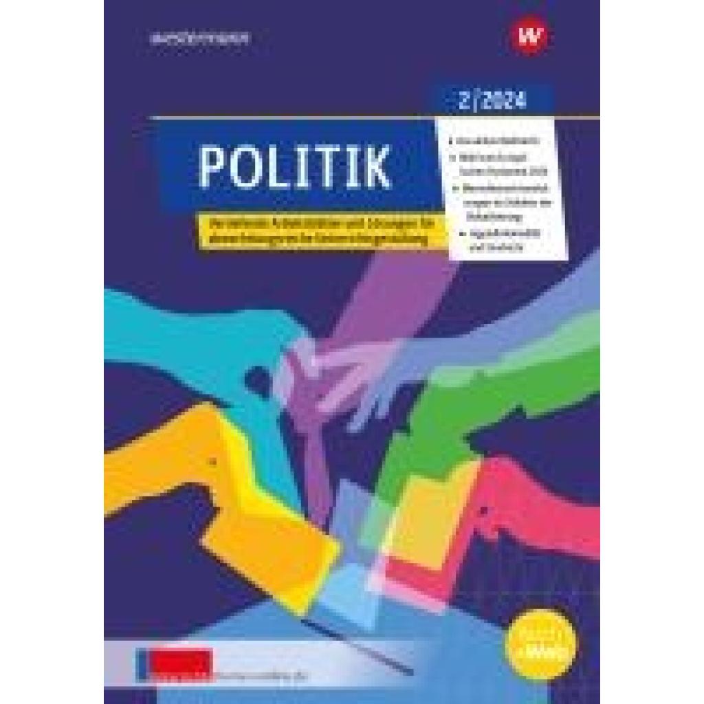 9783427037941 - Unterrichtsthemen Politik Ausgabe 2 2024 Geheftet