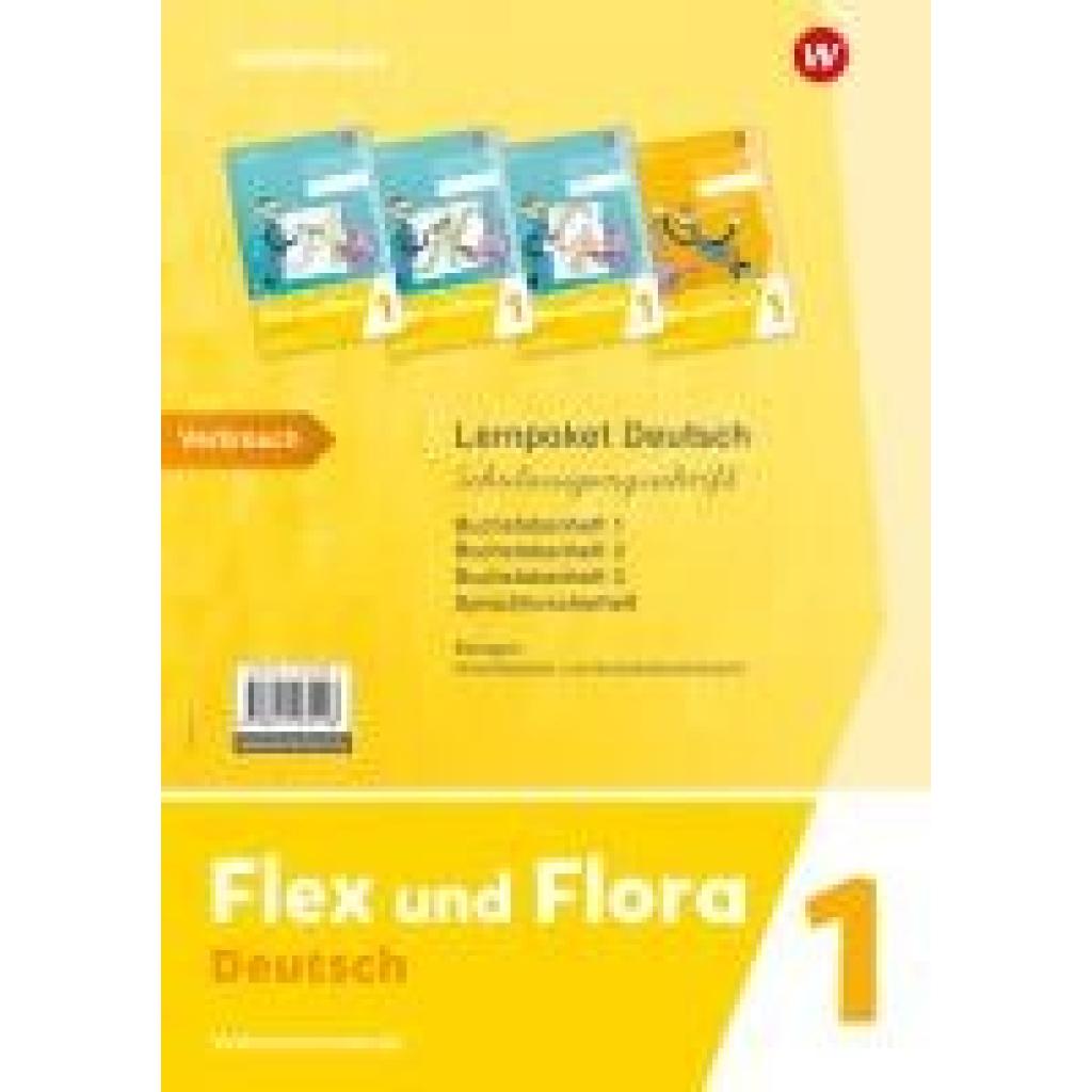 Flex und Flora. Lernpaket Deutsch 1 (Schulausgangsschrift) Verbrauchsmaterial