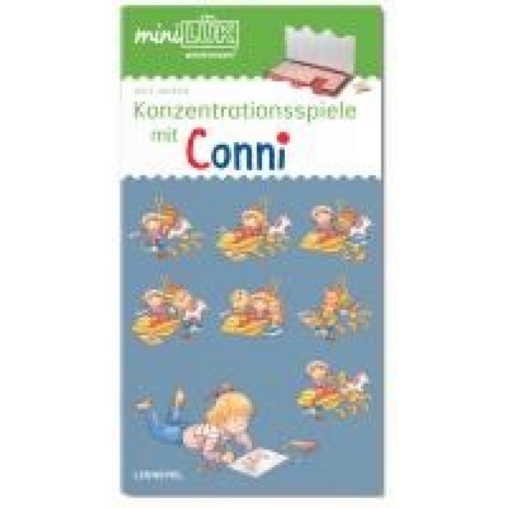 9783072448185 - miniLÜK Vorschule  1 Klasse Konzentrationsspiele mit Conni Geheftet