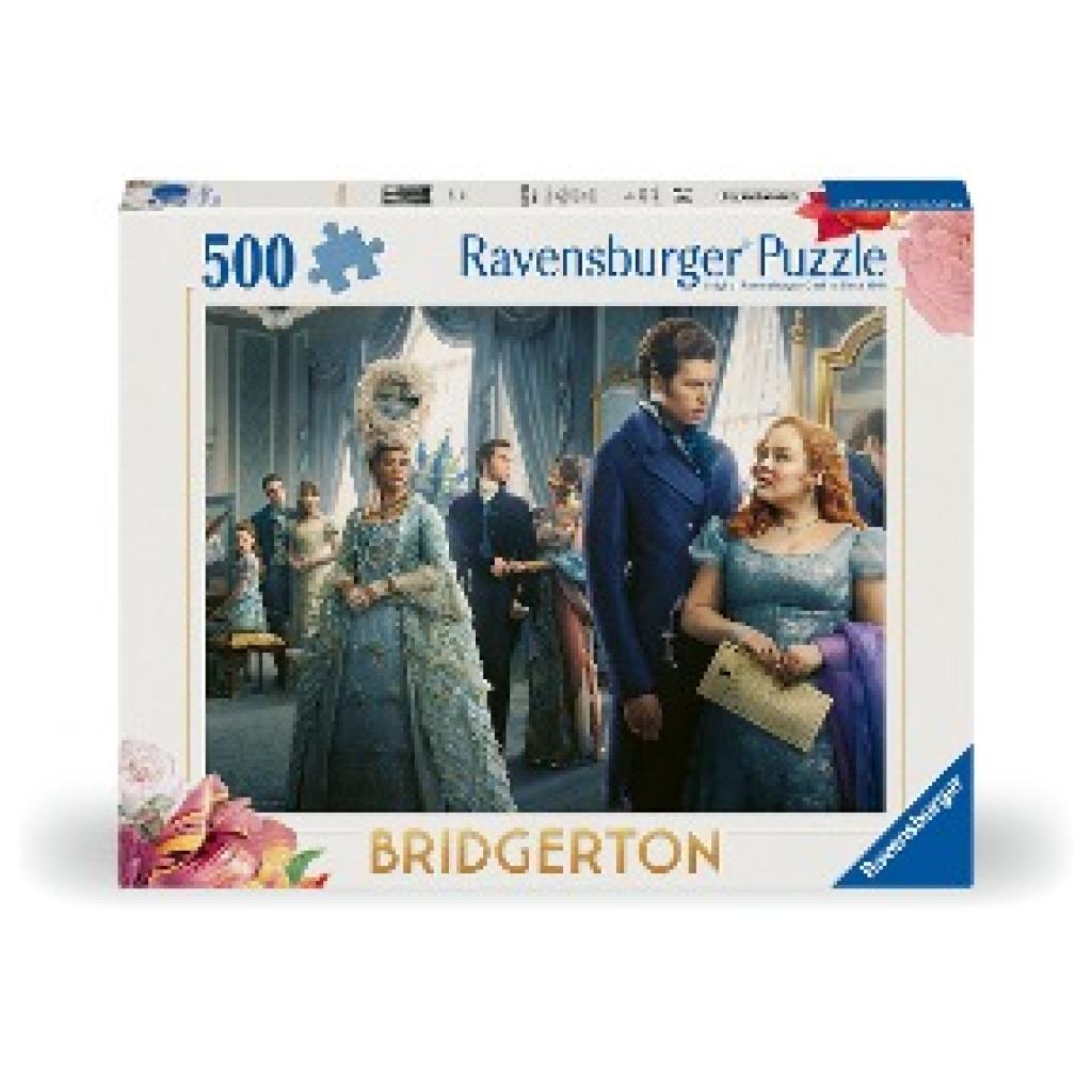 Ravensburger Puzzle 12001230 - Bridgerton - 500 Teile Netflix Puzzle für Erwachsene und Kinder ab 12 Jahren