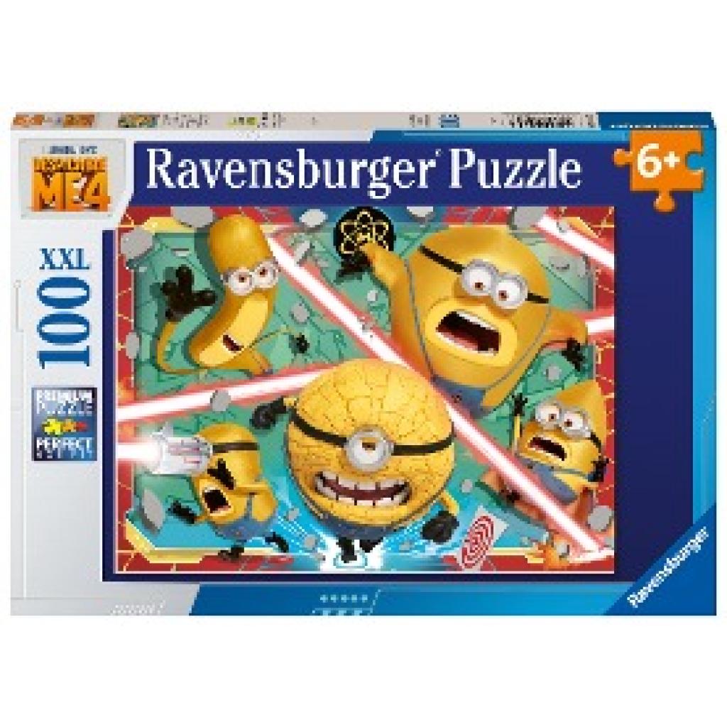Ravensburger Kinderpuzzle 12001062 - Einfach unverbesserliche Zeiten in Sicht - 100 Teile XXL Despicable Me 4 Puzzle für