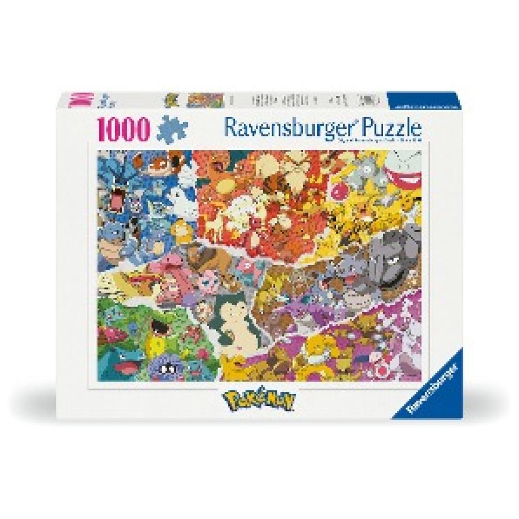 Ravensburger Puzzle 12000832 - Pokémon Abenteuer - 1000 Teile Pokémon Puzzle für Erwachsene und Kinder ab 14 Jahren