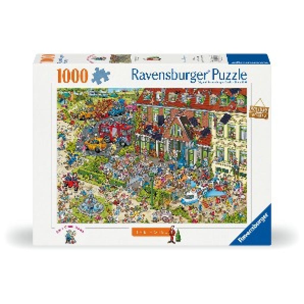 Ravensburger Puzzle 12000723 The Hotel - 1000 Teile Puzzle für Erwachsene ab 14 Jahren