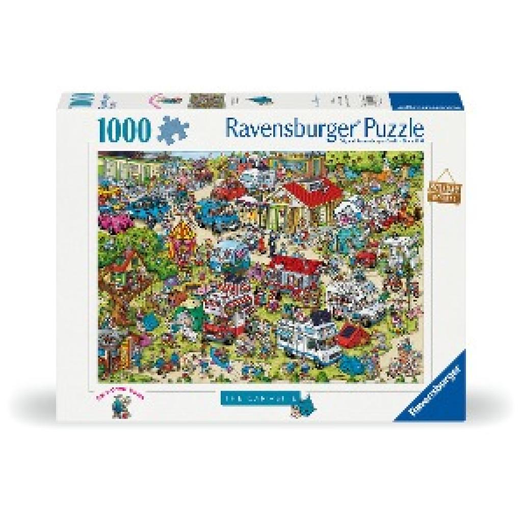 Ravensburger Puzzle 12000721 The Campsite - 1000 Teile Puzzle für Erwachsene ab 14 Jahren