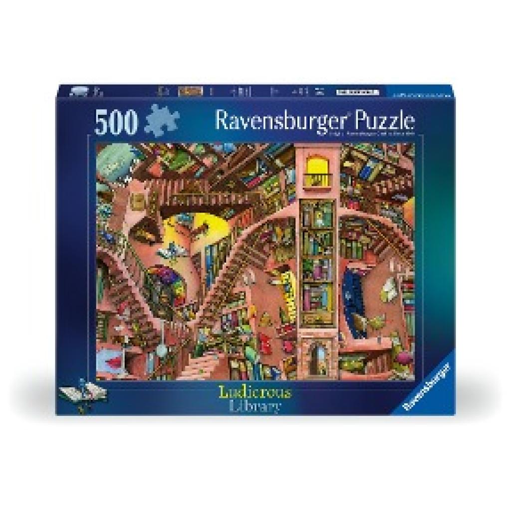 Ludicrous Libray 500 Teile Puzzle