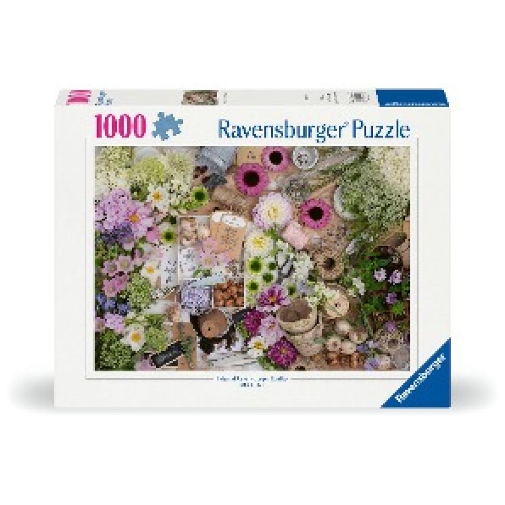 Ravensburger Puzzle 12000620 - Prachtvolle Blumenliebe - 1000 Teile Puzzle für Erwachsene ab 14 Jahren