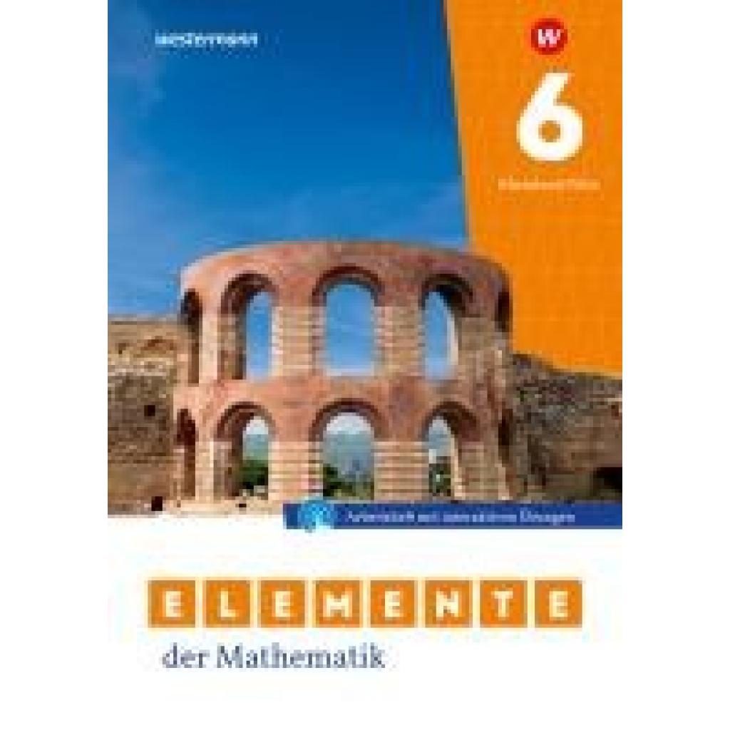 9783141454598 - Elemente der Mathematik SI 6 Arbeitsheft mit Lösungen und Interaktiven Übungen Für Rheinland-Pfalz