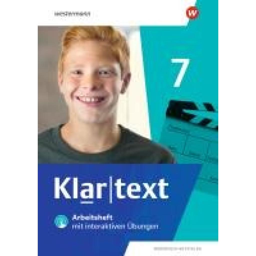 9783141452365 - Klartext 7 Arbeitsheft mit interaktiven Übungen Differenzierende Ausgabe für Nordrhein-Westfalen