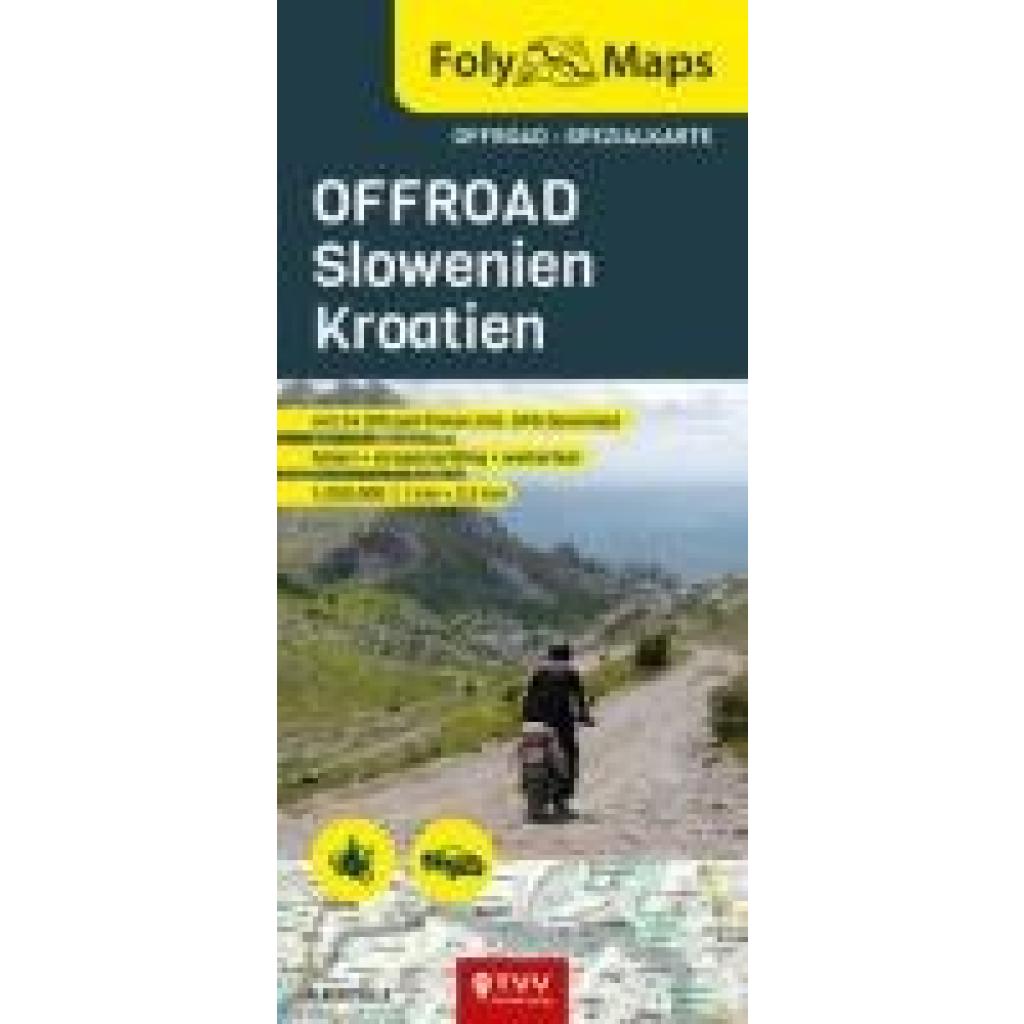 FolyMaps OFFROAD Slowenien Kroatien 1:250 000