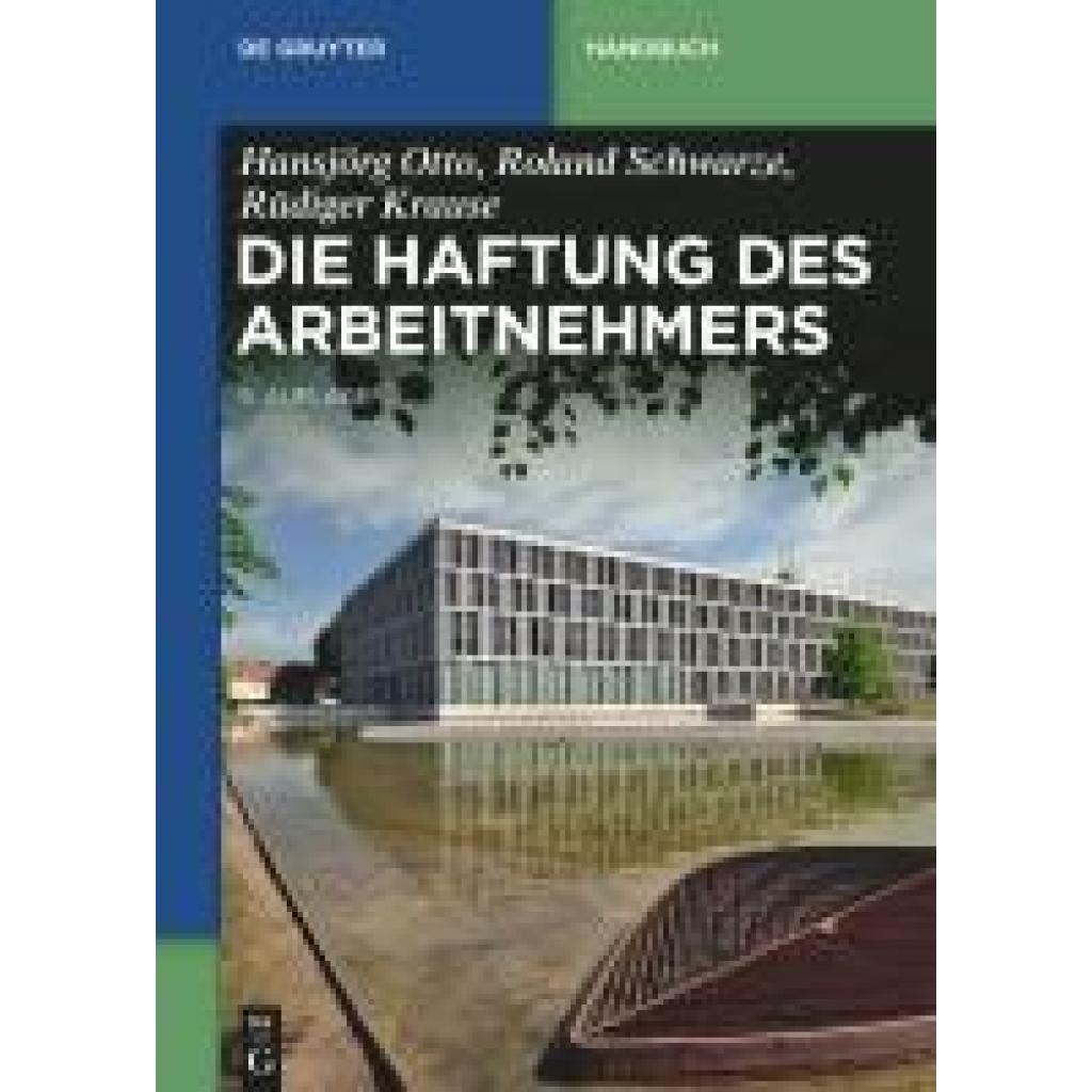 9783110728453 - Schwarze Roland Die Haftung des Arbeitnehmers
