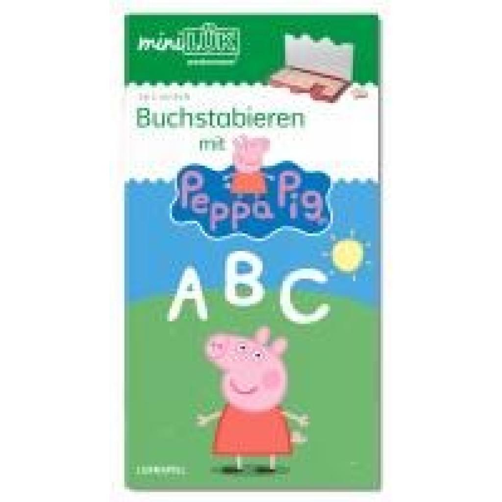 9783072448017 - miniLÜK Kindergarten Vorschule Buchstabieren mit Peppa Pig