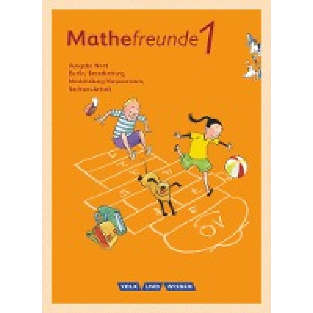 Richter, Jana: Mathefreunde 1. Schuljahr. Schülerbuch mit Kartonbeilagen. Nord