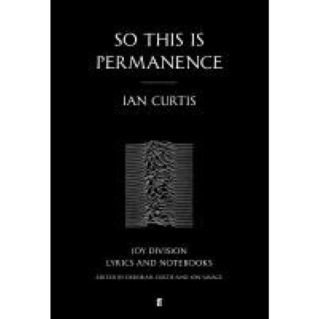 9780571309573 - So This is Permanence english edition - Ian Curtis Kartoniert (TB)